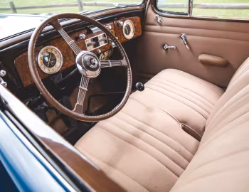 Painel frontal 1937 Packard Six Business Coupe (115-C 1088)