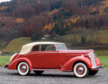 1937 Packard Six Convertible Coupe by Graber (115-C 1088)