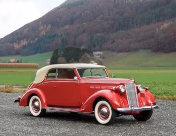 1937 Packard Six Convertible Coupe by Graber (115-C 1088)