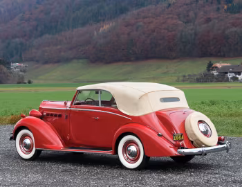 1937 Packard Six Convertible Coupe by Graber (115-C 1088)