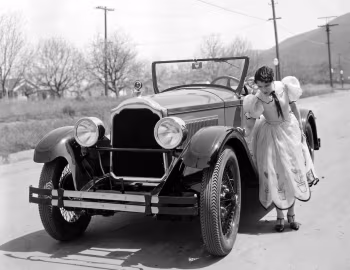 Packard Six Runabout, Leatrice Joy