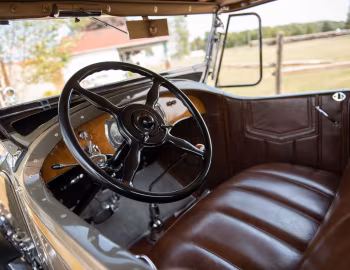 Interior 1928 Packard Six Runabout (526-332)