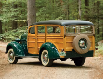 1937 Packard Six Station Wagon by Baker-Raulang (115-C)