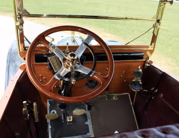 Painel frontal 1913 Packard Six Touring (1-38)