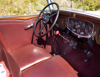 Interior 1932 Packard Standard Eight Coupe Roadster (902-509) '06.1931–32