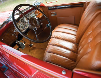 Interior 1934 Packard Super Eight Phaeton (1104-751)