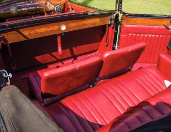 Interior 1939 Packard Super Eight Phaeton State Car by Derham (1703)