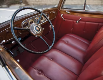Painel frontal 1936 Packard Super Eight Coupe Roadster (1404-959)