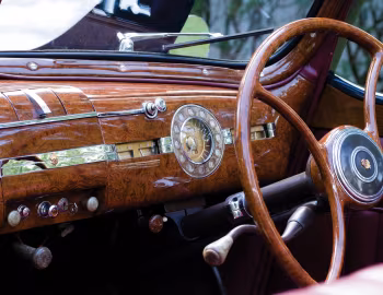 Interior 1939 Packard Super Eight Phaeton State Car by Derham (1703)