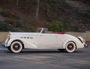1936 Packard Super Eight Coupe Roadster (1404-959)