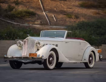 1936 Packard Super Eight Coupe Roadster (1404-959)