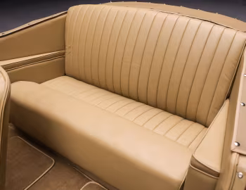 Interior 1940 Packard 180 Custom Super Eight Convertible Victoria by Darrin (1806-700)
