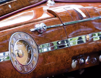 Interior 1939 Packard Super Eight Phaeton State Car by Derham (1703)