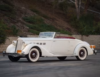 1936 Packard Super Eight Coupe Roadster (1404-959)