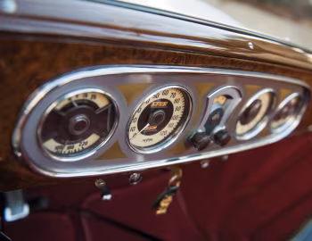 Painel 1936 Packard Super Eight Coupe Roadster (1404-959)