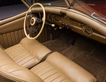 Interior 1940 Packard 180 Custom Super Eight Convertible Victoria by Darrin (1806-700)