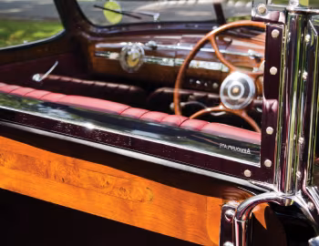 Interior 1939 Packard Super Eight Phaeton State Car by Derham (1703)