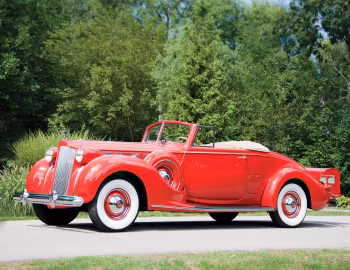 1938 Packard Super Eight Convertible Coupe (1604-1119)