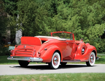 1938 Packard Super Eight Convertible Coupe (1604-1119)