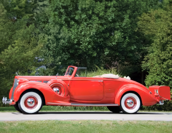 1938 Packard Super Eight Convertible Coupe (1604-1119)