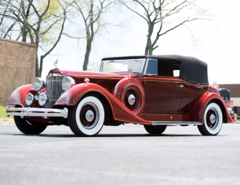 1934 Packard Super Eight Convertible Victoria (1104-767)