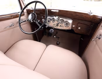Painel frontal 1933 Packard Super Eight 7-passenger Sedan (1004-654) '01–07.1933