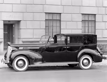 1938 Packard Super Eight All-Weather Panel Brougham by Rollston (1668)