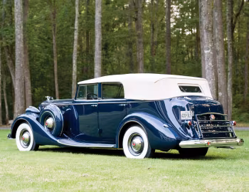 1937 Packard Super Eight Convertible Sedan (1502-1063)