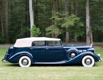 1937 Packard Super Eight Convertible Sedan (1502-1063)