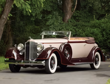 1934 Packard Super Eight Convertible Victoria (1104-767)