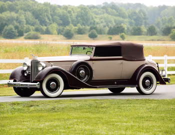1934 Packard Super Eight Convertible Victoria (1104-767)