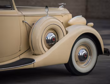 1937 Packard Super Eight Convertible Victoria (1501-1007)