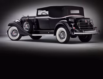 1933 Packard Super Eight Convertible Victoria (1004-667)