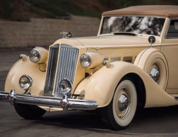 1937 Packard Super Eight Convertible Victoria (1501-1007)