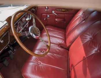 Interior 1937 Packard Super Eight Convertible Victoria (1501-1007)