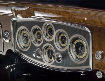 Painel 1933 Packard Super Eight Convertible Victoria (1004-667)