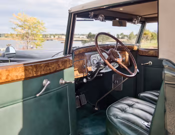 Interior 1934 Packard Super Eight Coupe Roadster (1104-759)