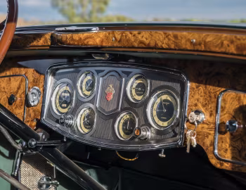 Painel 1934 Packard Super Eight Coupe Roadster (1104-759)