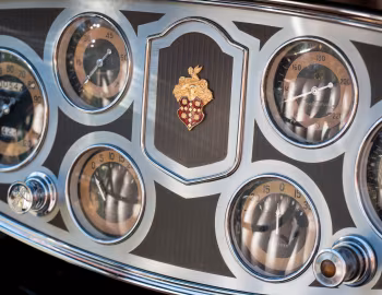 Painel 1934 Packard Super Eight Coupe Roadster (1104-759)