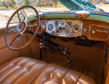 Panneau avant 1934 Packard Super Eight Sport Phaeton (1104-761)