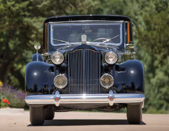 1938 Packard Super Eight Sedanca de Ville by Barker (1605)