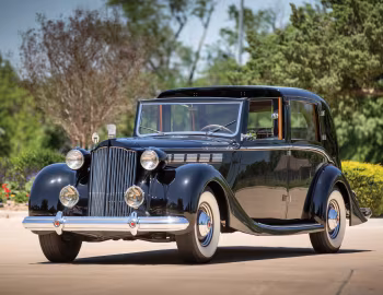 1938 Packard Super Eight Sedanca de Ville by Barker (1605)
