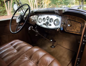 Painel frontal 1933 Packard Super Eight Touring (1004-650)