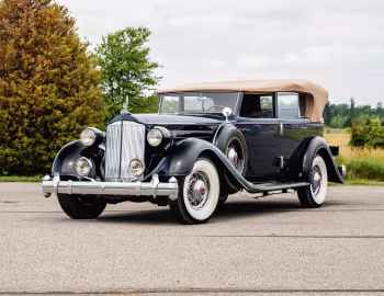 1935 Packard Twelve Convertible Sedan by Rollston (1208)