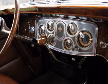 Painel 1934 Packard Twelve Convertible Sedan by Dietrich (1108-4070)