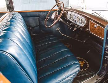 Interior 1935 Packard Twelve Convertible Sedan by Rollston (1208)
