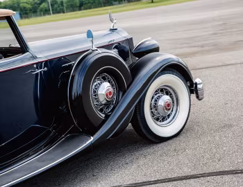 1935 Packard Twelve Convertible Sedan by Rollston (1208)