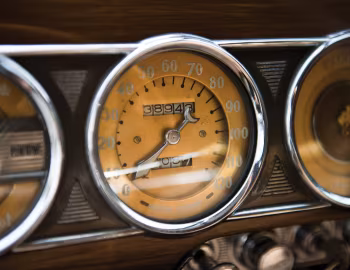 Комбінація приладів 1939 Packard Twelve Touring Cabriolet by Brunn (1708-4086)