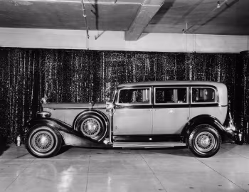 1933 Packard Twelve Armored Sedan Limousine by Rollston (1006-635)