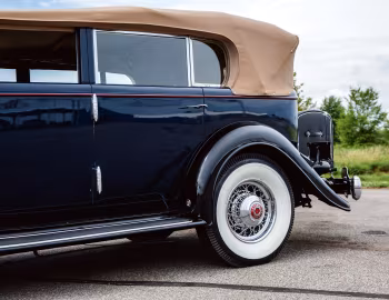 1935 Packard Twelve Convertible Sedan by Rollston (1208)